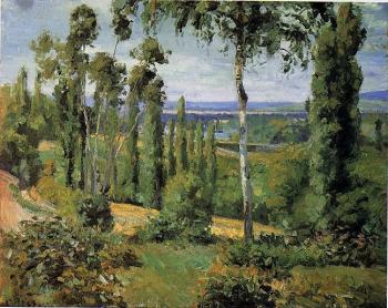 Camille Pissarro : The Countryside in the Vicinity of Conflans Saint-Honorine